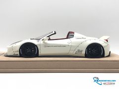 Ferrari 458 LB Roadster Liberty Walk 1:18 (Trắng)