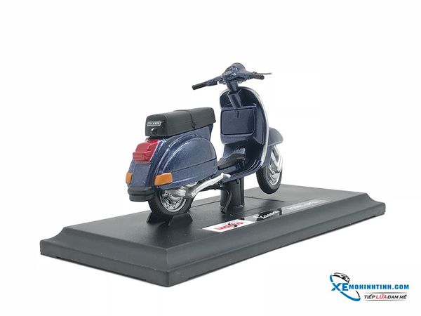 Vespa P150X (1978) 1:18 Maisto Xanh Đen