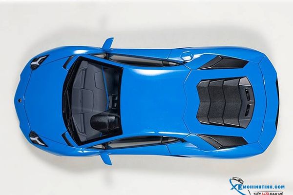 XE MÔ HÌNH LAMBORGHINI AVENTADOR S Baby Blue 1/18 AUTOART