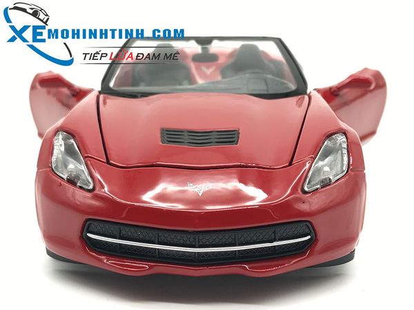 XE MÔ HÌNH CORVETTE STINGRAY 2014 1:24 (ĐỎ)