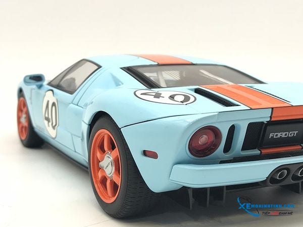 Ford GT 2004 Autoart 1:18 ( Xanh , Cam )