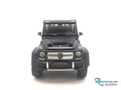 XE MÔ HÌNH MERCEDES BENZ G63 6X6 1:24 WELLY ( Đen )