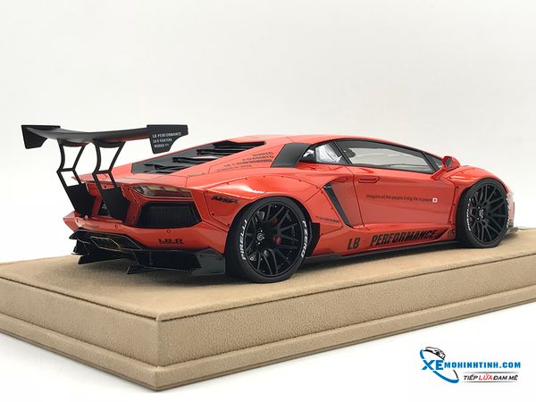 LB1864(O-D) MH LB WALKS LAMBORGHINI AVENTADOR LP700-4 (ORANGE-DA)