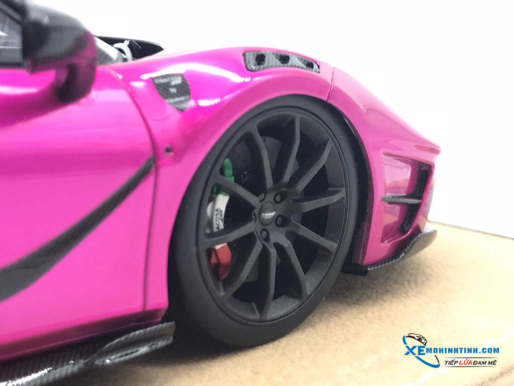 Ferrari 488 4XX Siracusa Mansory JUC 1:18 (Hồng) – Shop Xe