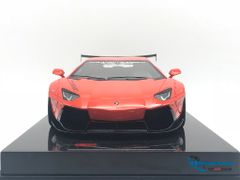 LB1864(O-C) MH LB WALKS LAMBORGHINI AVENTADOR LP700-4 (ORANGE-CARBON)