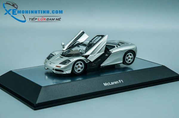 Xe Mô Hình Mclaren F1 1:43 Autoart (Bạc)