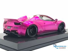 Ferrari 458 LB Roadster Liberty Walk 1:18 (Hồng)