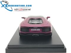 Xe Mô Hình Lamborghini Aventador 1:43 Gtautos (Tím)