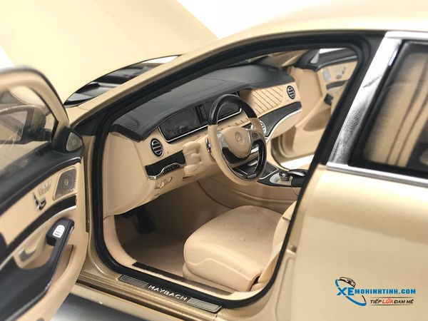 76298 MH 1:18 MERCEDES-MAYBACH S 600 PULLMAN (GOLD)