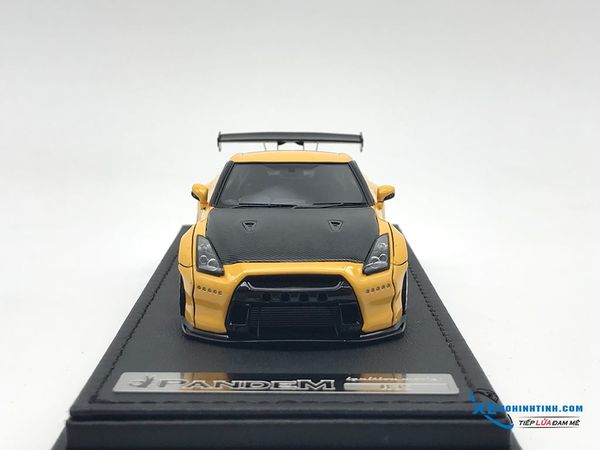 IG1156 MH IGNITION MODEL 1:43 NISSAN GTR-R35 PANDEM (YELLOW)