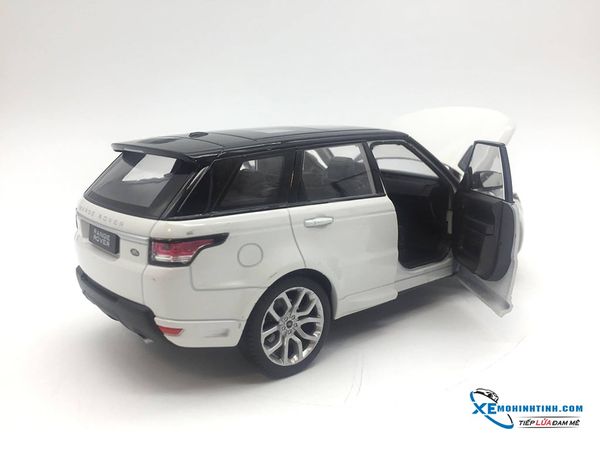 Xe Mô Hình Range Rover Sport 2014 1:24 Welly (Trắng)