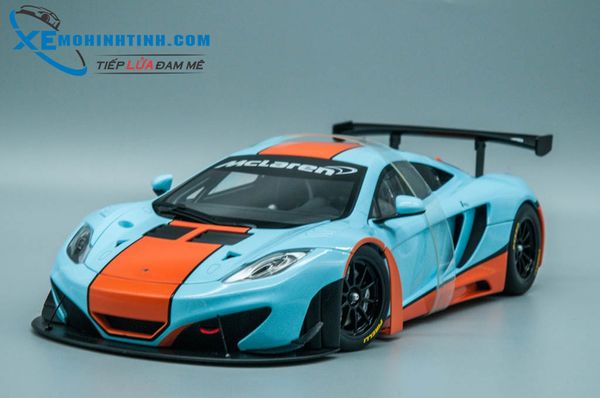 XE MÔ HÌNH MCLAREN 12C GT3 1:18 AUTOART (XANH DƯƠNG)