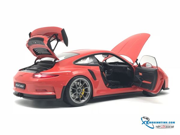 1/18 PORSCHE 911(991) GT3 RS (LAVA ORANGE/DARK GREY WHEELS)