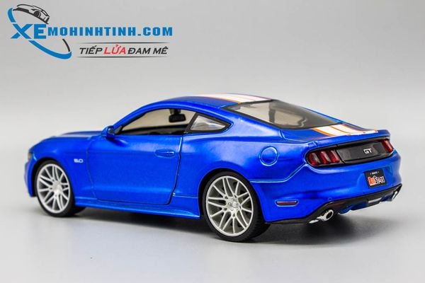 Xe Mô Hình Ford Mustang Gt 1:24 Maisto (Xanh Dương)