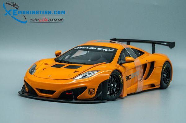 XE MÔ HÌNH MCLAREN 12C GT3 PRESENTATION CAR 1:18 AUTOART (CAM)