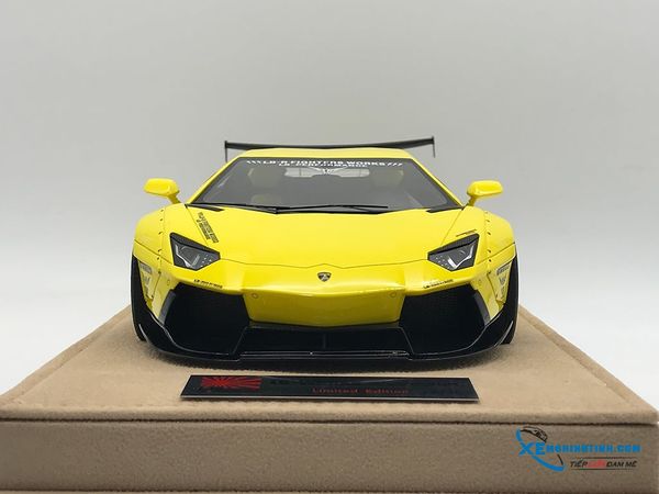 LB1864(Y-D) MH LB WALKS LAMBORGHINI AVENTADOR LP700-4 (YELLOW-DA)
