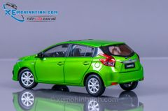 XE MÔ HÌNH TOYOTA YARIS 1:18 PAUDI (XANH LÁ)