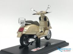 Xe Mô Hình Vespa GTS 300 ( 2017 ) 1:18 Maisto ( Vàng Đồng )