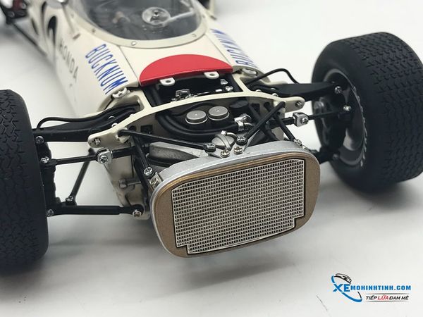 Honda Ra272 F1 Grand Prix Mexico 1965 Ronnie Bucknum #12 Autoart 1:18 (Trắng)