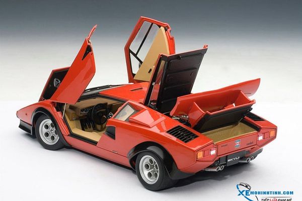 XE MÔ HÌNH LAMBORGHINI COUNTACH WALTER WOLF EDITION 1:18 AUTOART (ĐỎ)