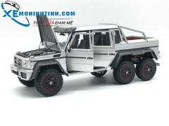 XE MÔ HÌNH MERCEDES BENZ G63 6×6 AMG 1:18 AUTOART (BẠC)