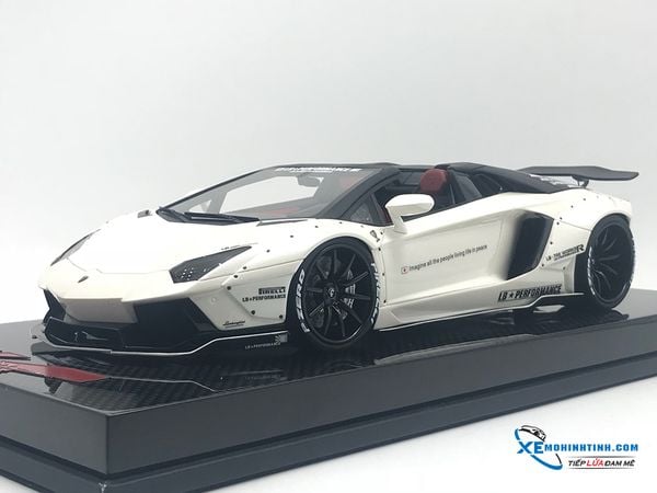 Lamborghini Aventador Liberty Walks Roadster Super S 1:18 (Trắng)