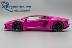 XE MÔ HÌNH LAMBORGHINI AVENTADOR 1:18 AUTOART (HỒNG)