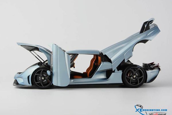 FA012-76 MH 1:18 FRONTIART KOENIGSEGG REGERA (Xám) - OPENED