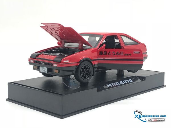 Xe Mô Hình Toyota Sprinter Trueno 1:32 MiniAuto ( Đỏ )