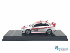 Mitsubishi Lancer Evo X Pikes Peak Safety Car 1:64 Tarmac Works ( Trắng Đỏ )