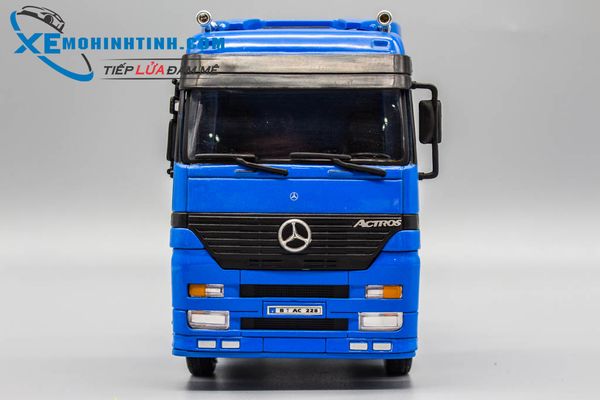 XE MÔ HÌNH MERCEDES-BENZ ACTORS TRACTOR 1:32 WELLY (XANH DƯƠNG)