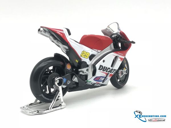 XE MÔ HÌNH DUCATI DESMOSSEDICI 2015 #29 1:18 MAISTO ( Đỏ )