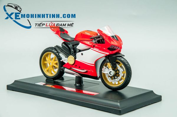 XE MÔ HÌNH DUCATI 1199 SUPERLEGGRA 2014 1:18 MAISTO (ĐỎ)