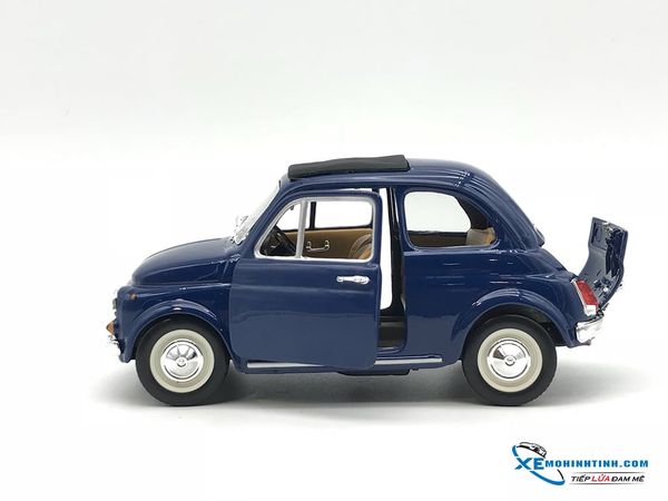 New Fiat 500F 1965 Bburago 1:24 (Xanh)