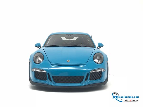 1/18 PORSCHE 911(991) GT3 RS (MIAMI BLUE/DARK GREY WHEELS)