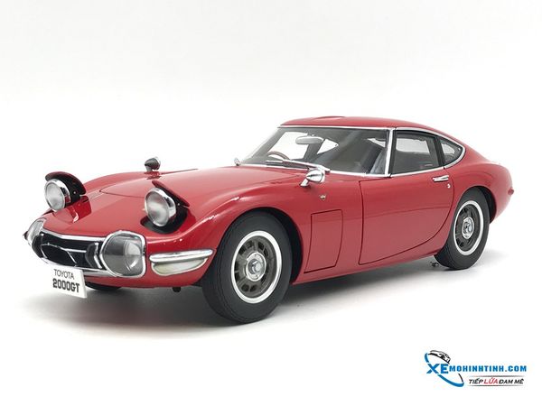 1/18 TOYOTA 2000 GT (RED)