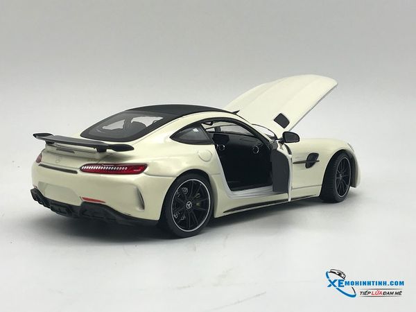 Xe Mô Hình Mercedes - AMG GT R 1:24 Welly ( Trắng )