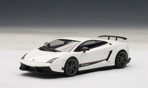 Xe Mô Hình Lamborghini Gallardo LP540-4 Superleggera 1:43 Autoart ( Trắng )