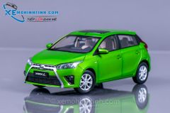 Xe Mô Hình Toyota Yaris 1:18 Paudi (Xanh Lá)