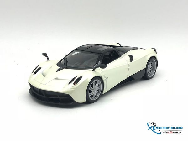 Xe Mô Hình Pagani Huayra 1:24 Welly ( Trắng )