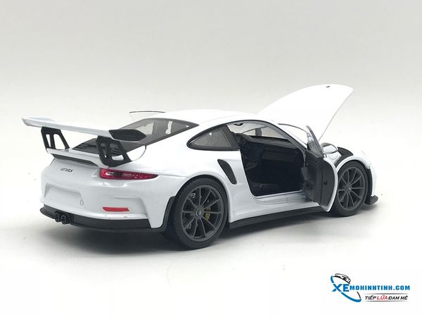 Xe Mô Hình Porsche 911 GT3 RS 2016 1:24 Welly ( Trắng )