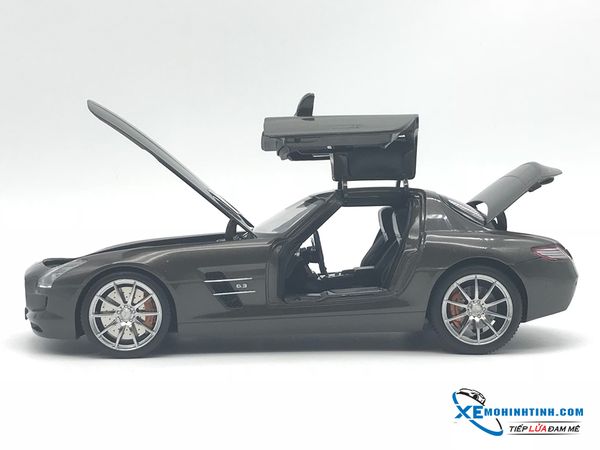 XE MÔ HÌNH MERCEDES-BENZ SLS AMG 1:18 GTAUTOS (NÂU)