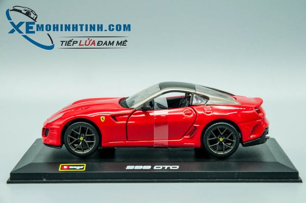 XE MÔ HÌNH FERRARI 599 GTO 1:32 BBURAGO (ĐỎ)