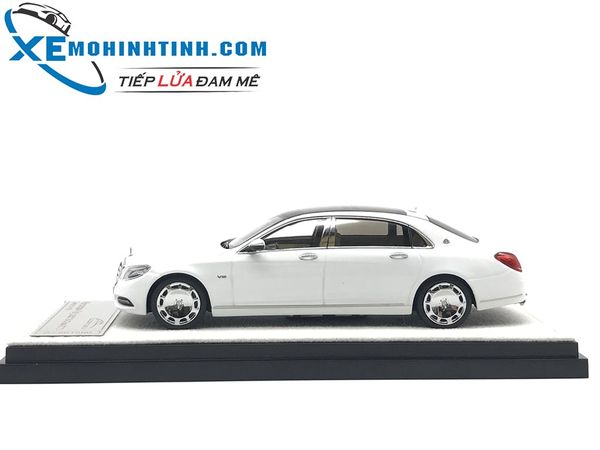 Mercedes-Benz S600 1:43 Almost Real (Trắng)