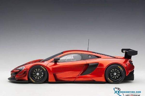 XE MÔ HÌNH McLAREN 650S GT3 (VOLCANO ORANGE/ BLACK ACCENTS) 1/18 AUTOART