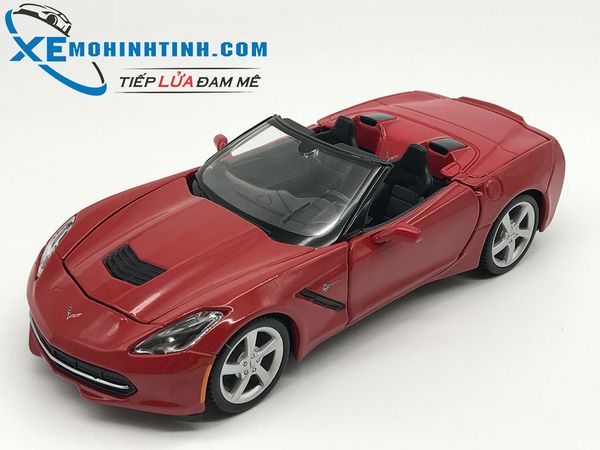 Xe Mô Hình Corvette Stingray 2014 1:24 Maisto (Đỏ)