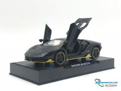 Xe Mô Hình Lamborghini Centenario 1:32 MiniAuto ( Đen )