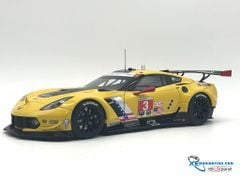 1/18 CHEVROLET CORVETTE C7.R LIME ROCK 2016 2ND PLACE #3