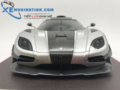 Xe Mô Hình Koenigsegg One:1 1:18 Frontiart (Bạc)