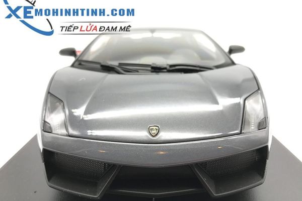 XE MÔ HÌNH LAMBORGHINI GALLARDO LP570-4 SUPERLEGGERA (XÁM)